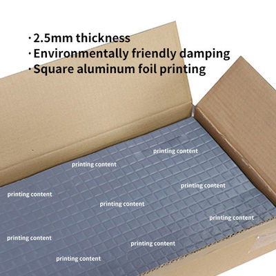 Giá tốt 2.5mm Pad giảm tiếng ồn ô tô / Damping rung động / Ô tô âm thanh và cách nhiệt trực tuyến